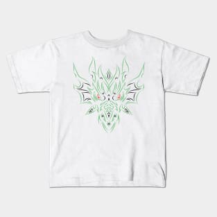 Green wood dragon 2024 Kids T-Shirt